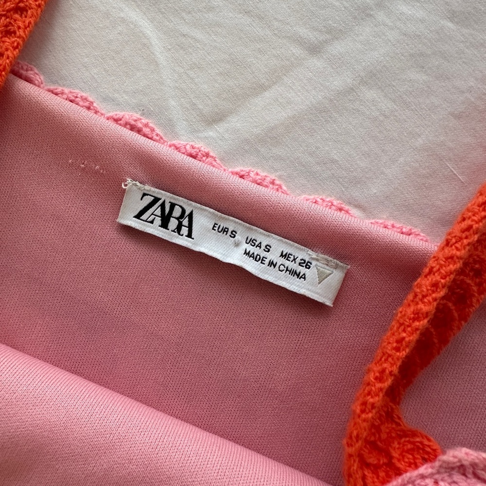 Zara mini crochet dress - Picture 4 of 5
